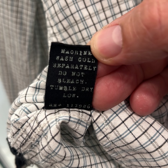 DBLA Men’s Long Sleeve Button Down Shirt - Picture 5 of 5